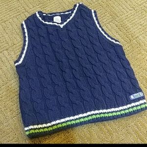 Carter's cable knit sweater vest 18mos